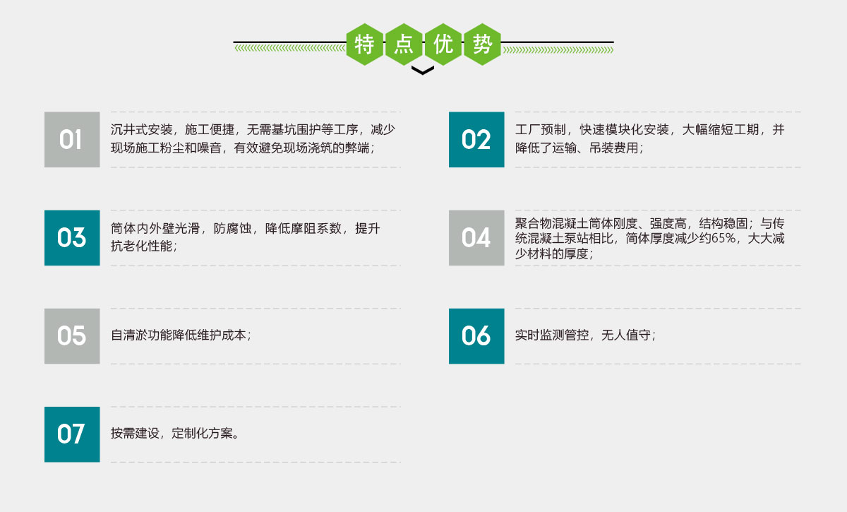 聚合物混凝土泵站,華南泵業
